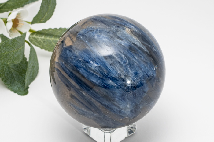 カイヤナイトinクォーツ 丸玉 φ64mm