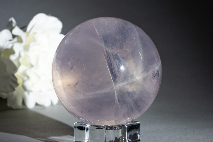 スターローズクォーツ 丸玉 φ53mm