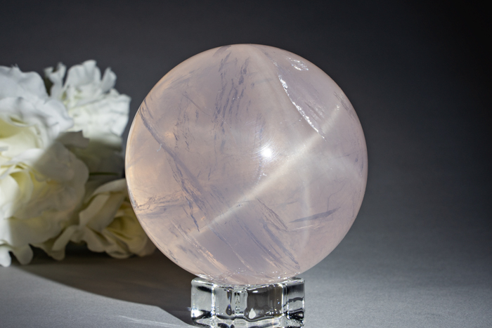 スターローズクォーツ 丸玉 φ67mm