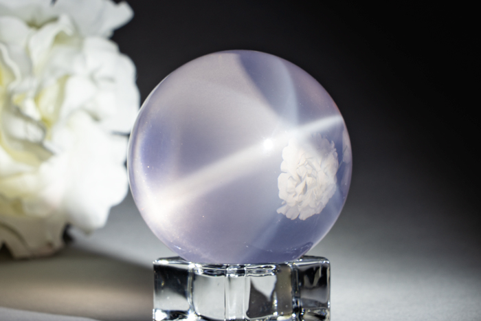 スターローズクォーツ 丸玉 φ40mm