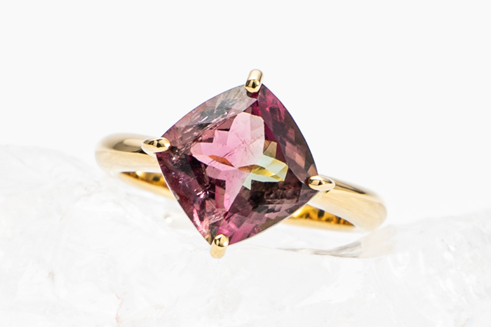 キャンディカラートルマリン リング K18