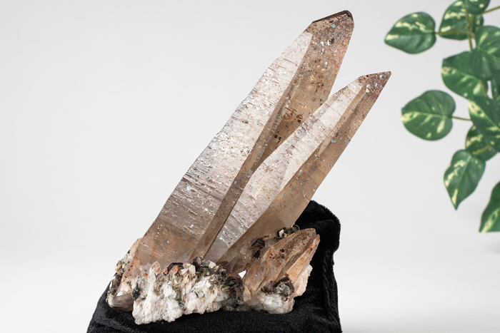 激レア！ ブラジル産 ヘマタイト&レピドクロサイトinクォーツ