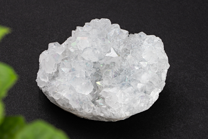 レインボークォーツ クラスター（グリーン）