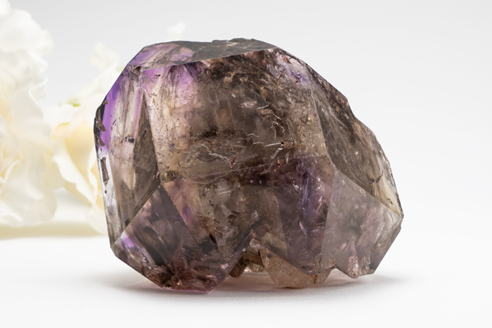 タンザニア・モンド産 アメジストエレスチャル 原石（レコードキーパー）