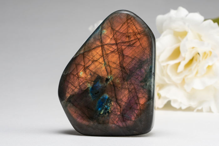 ラブラドライト 磨き